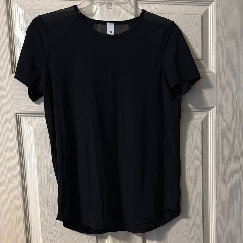 Lululemon Sculpt Black Short Sleeve Tee